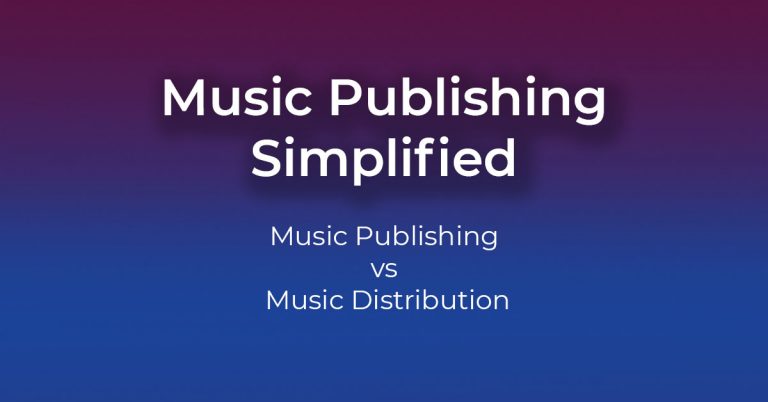 Music Publishing v Music Distribution
