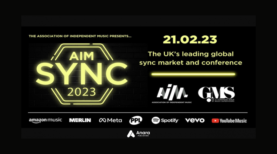AIM SYNC EVENT 2023 anara publishing uk